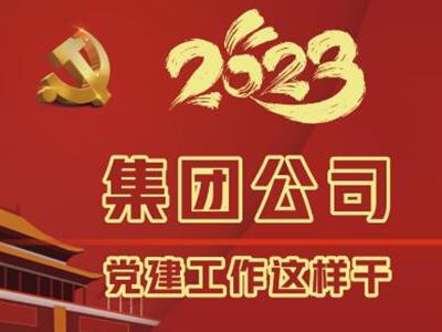 2023年，集團(tuán)黨建工作這樣干